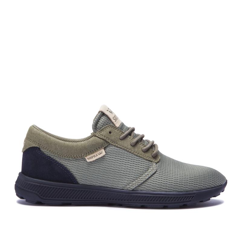 Supra HAMMER RUN Sneaker Low Damen Olivgrün Online Kaufen JFVEQ5471